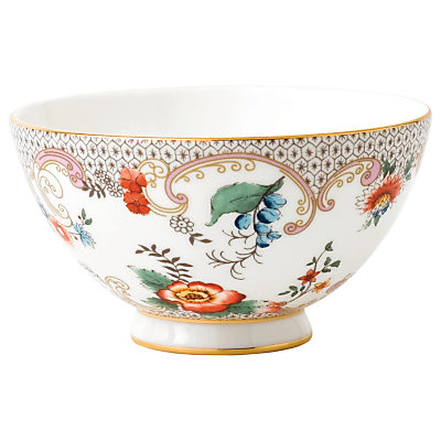 Wedgwood Wonderlust Rococo Bowl, White/Multi, Dia.11cm